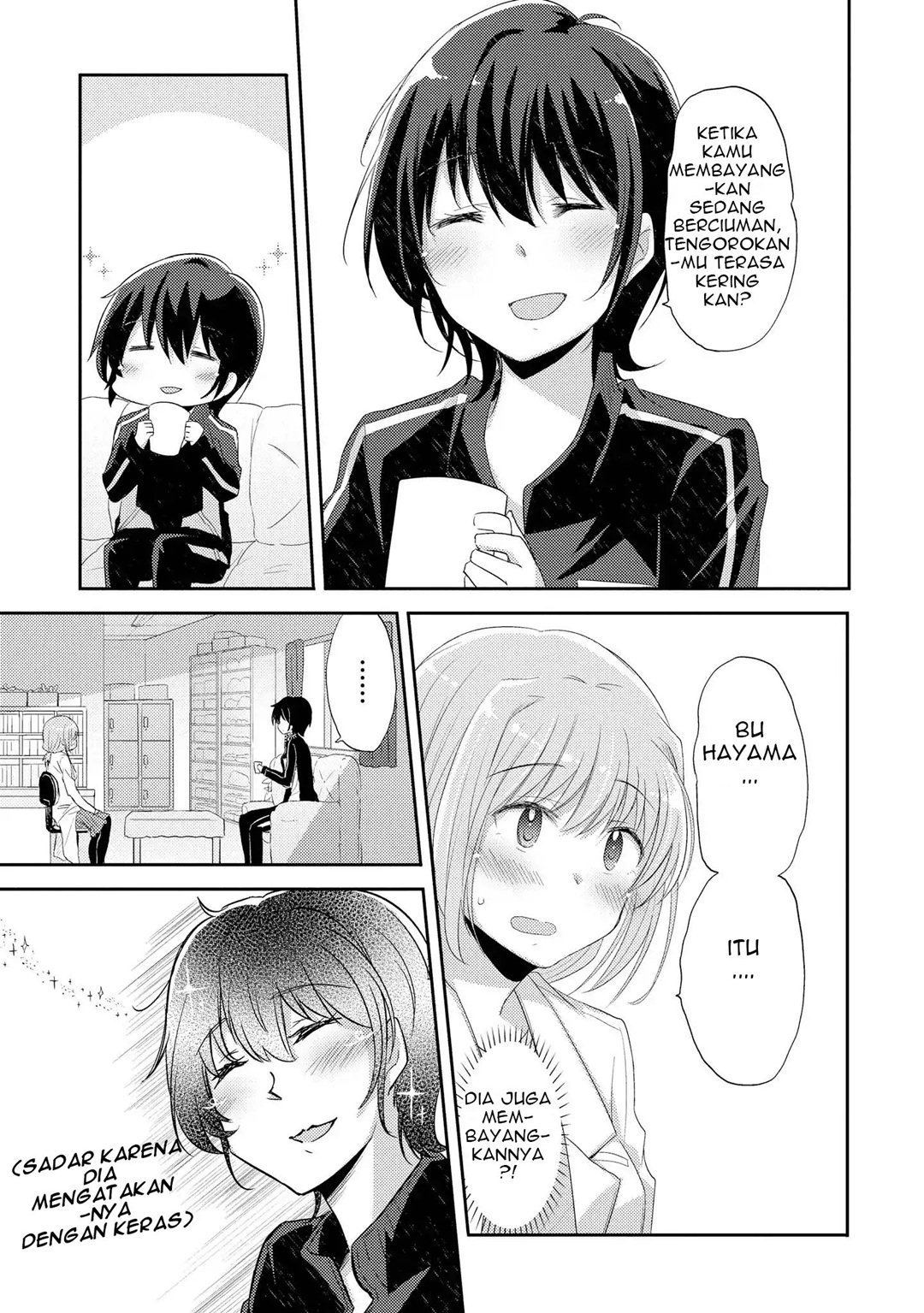 Hayama-sensei to Terano-sensei wa Tsukiatteiru Chapter 01.2 Bahasa Indonesia