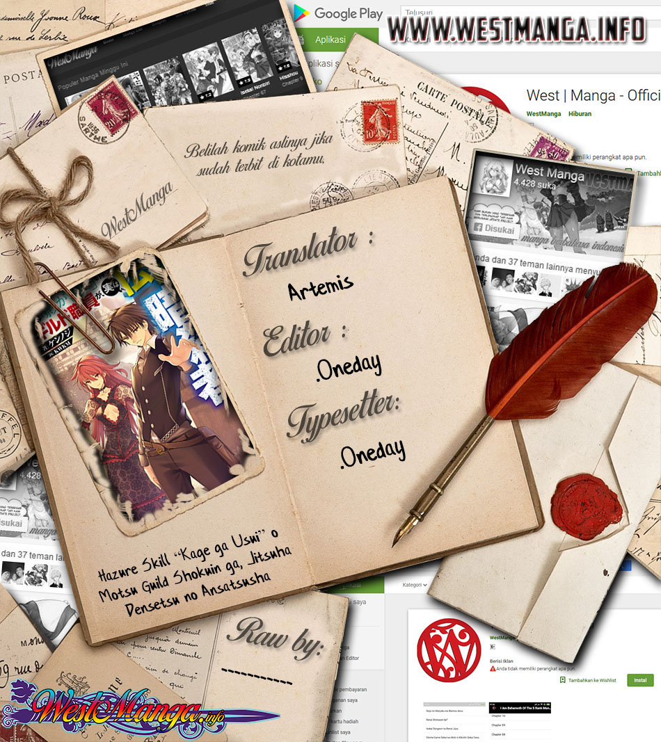 Hazure Skill “Kage ga Usui” o Motsu Guild Shokuin ga Jitsuha Densetsu no Ansatsusha Chapter 09 Bahasa Indonesia