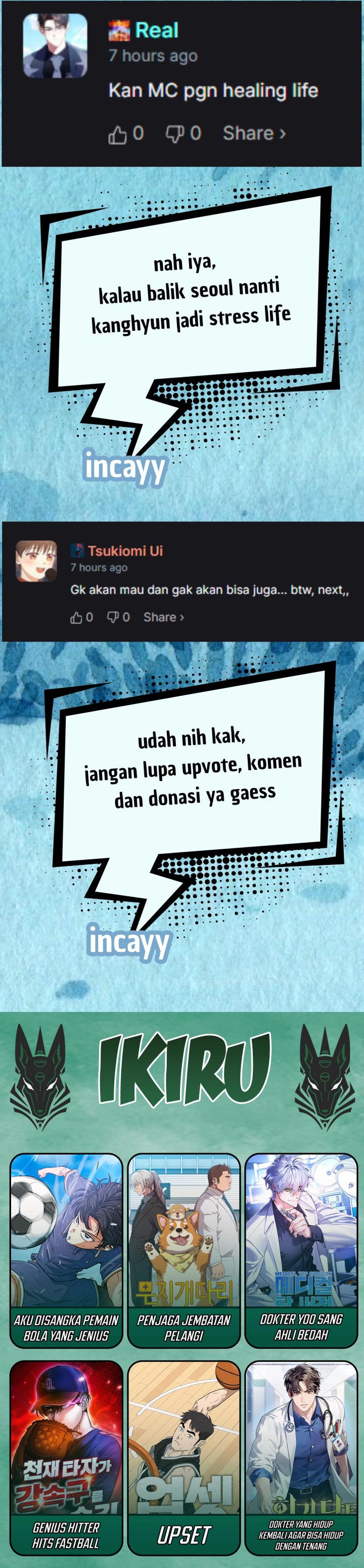 Healing Life Through Camping in Another World Chapter 78 Bahasa Indonesia