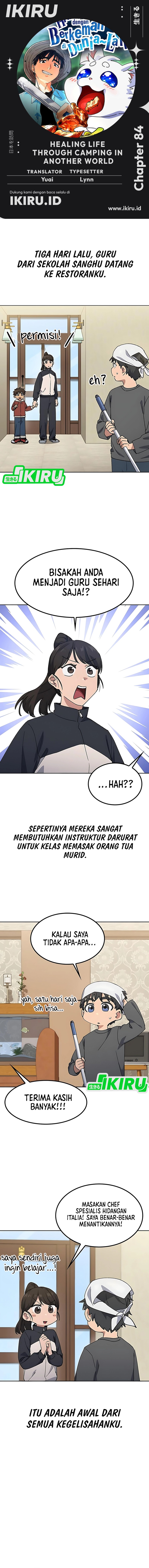 Healing Life Through Camping in Another World Chapter 84 Bahasa Indonesia