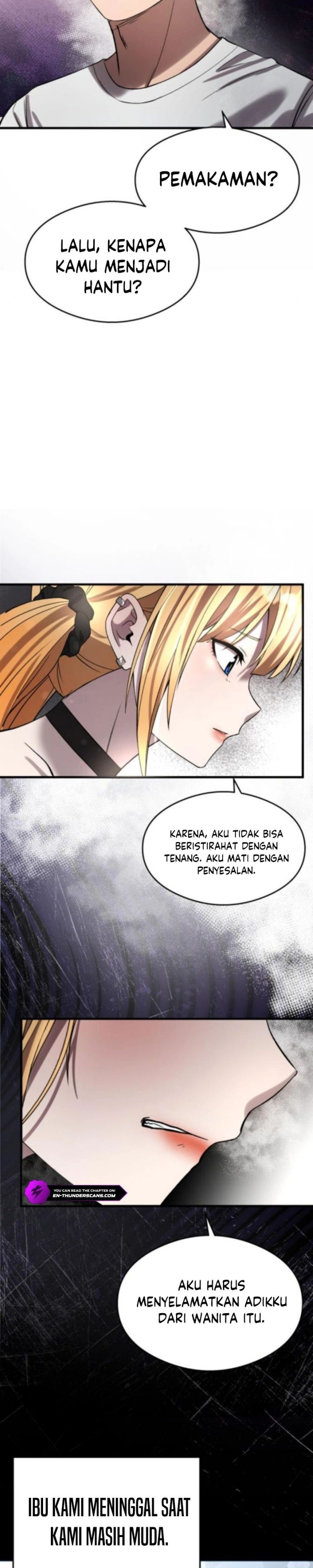 Heart-Pounding Ghostly Poem Chapter 37 Bahasa Indonesia