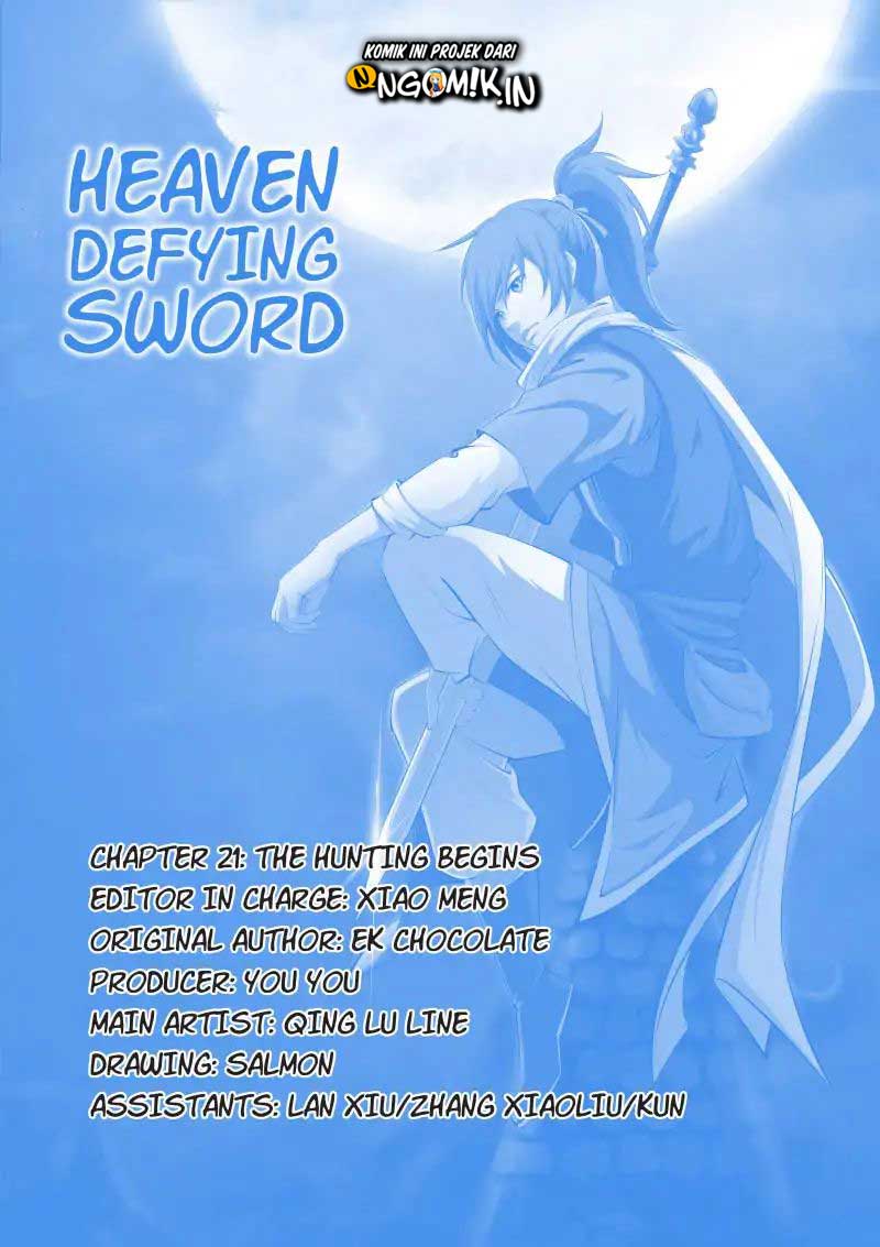 Heaven Defying Sword Chapter 21 Bahasa Indonesia