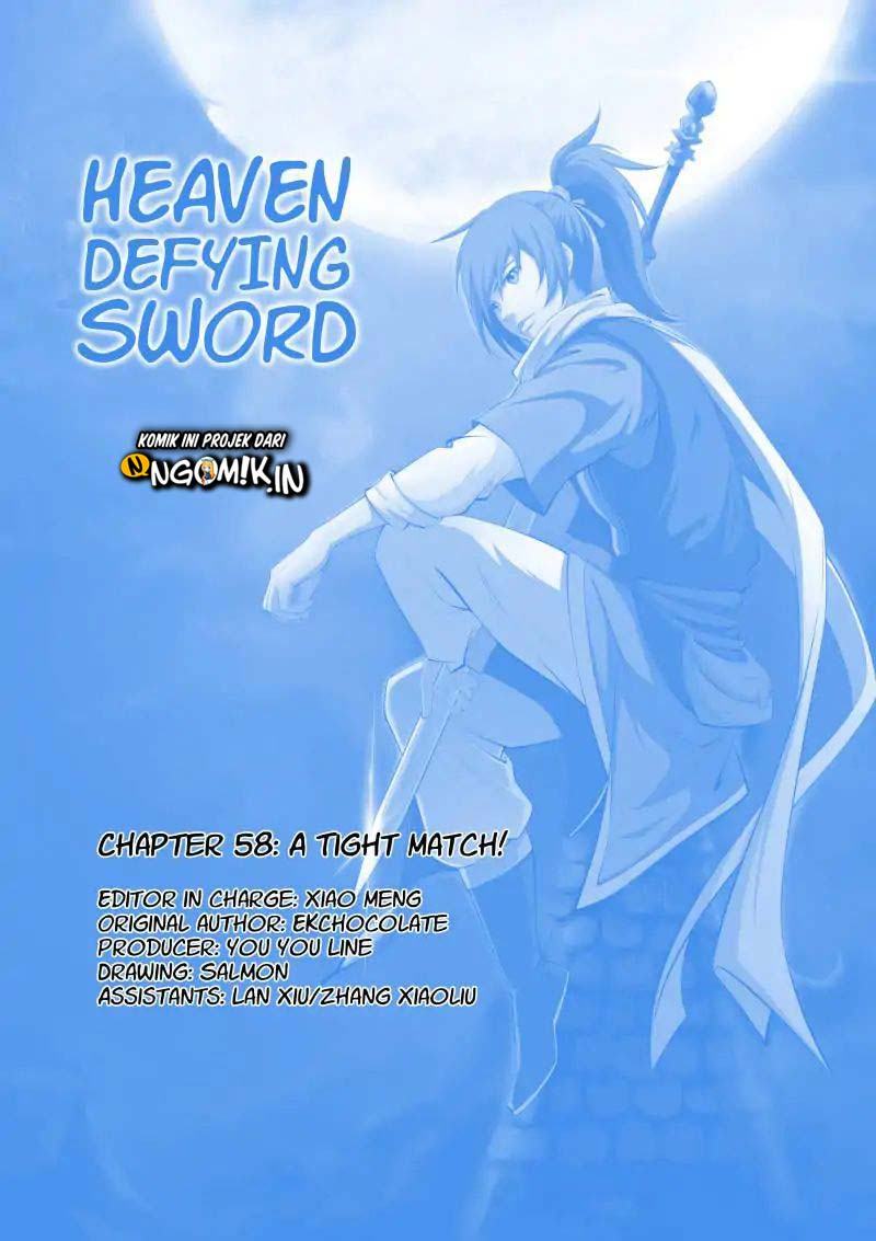 Heaven Defying Sword chapter 58
