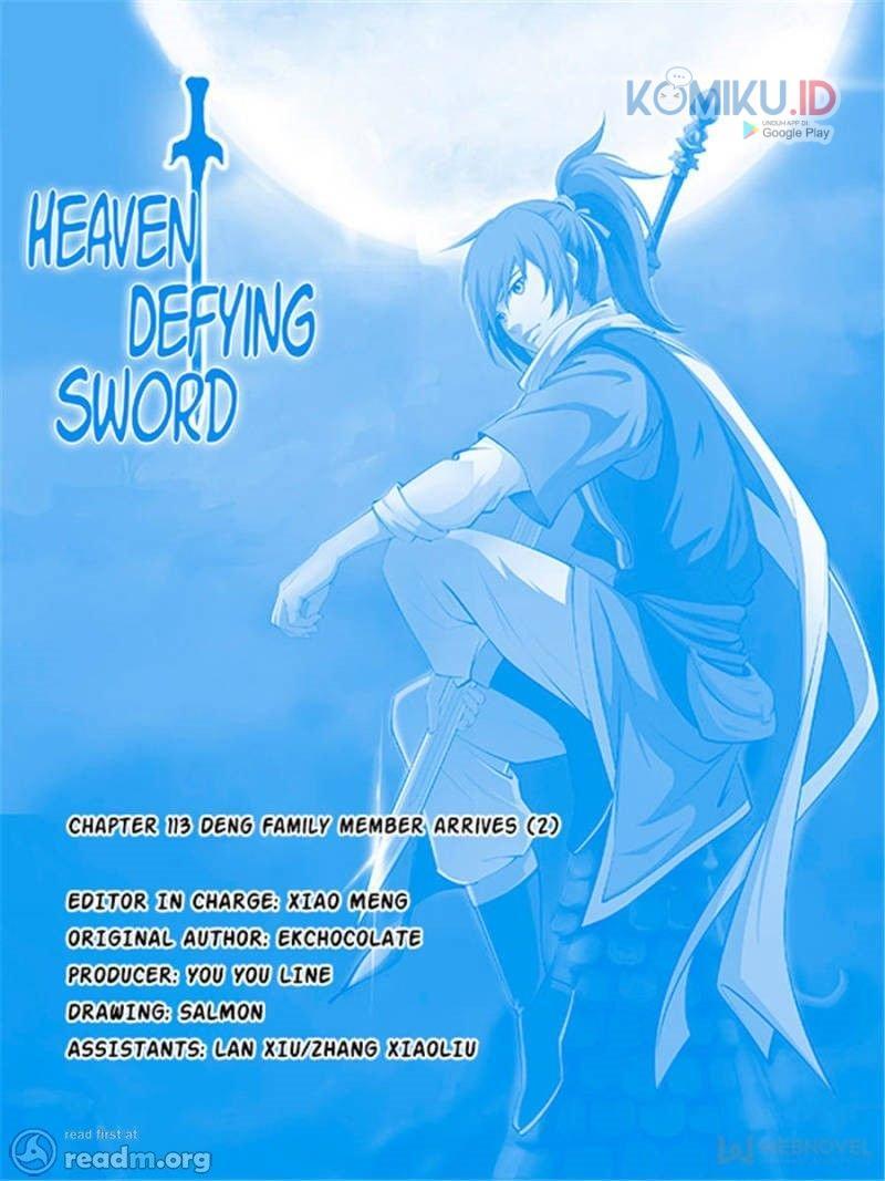 Heaven Defying Sword chapter 113