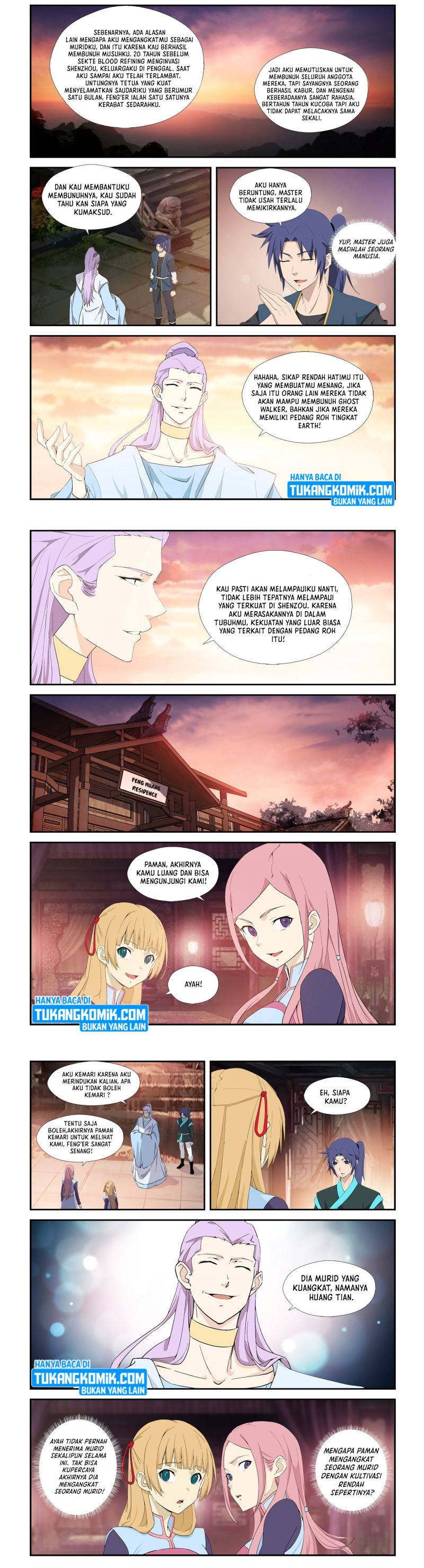 Heaven Defying Sword Chapter 291 Bahasa Indonesia