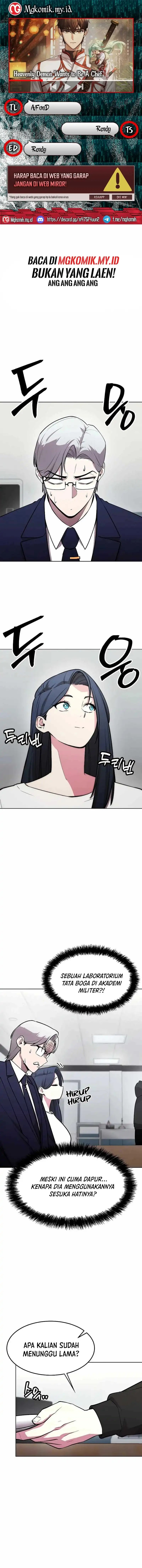 Heavenly Demon Wants to Be a Chef Chapter 51 Bahasa Indonesia