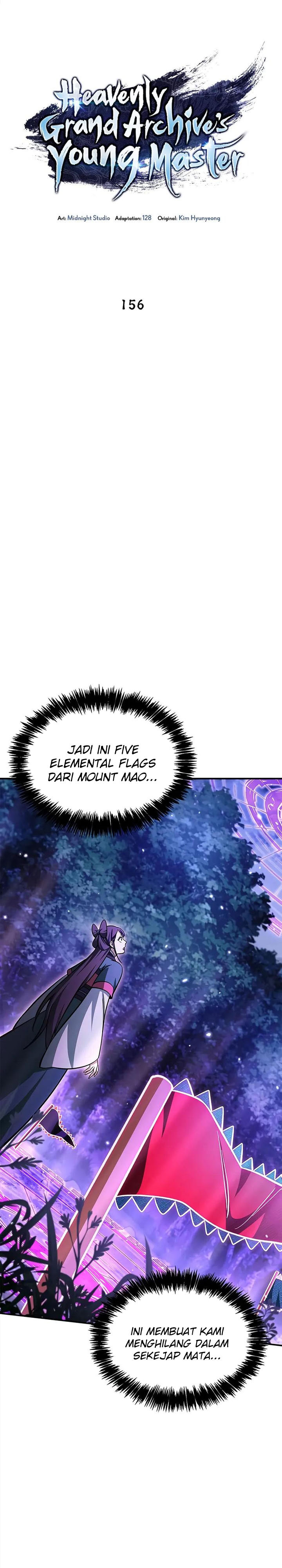 Heavenly Grand Archive’s Young Master Chapter 156 Bahasa Indonesia