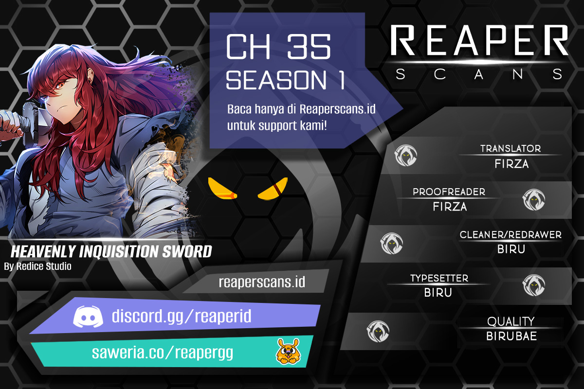 Heavenly Inquisition Sword Chapter 35 Bahasa Indonesia