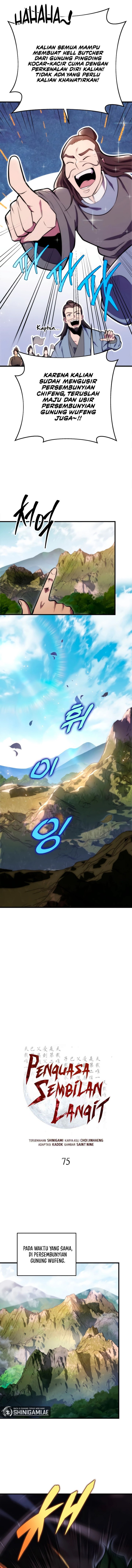 Heavenly Inquisition Sword Chapter 75 Bahasa Indonesia