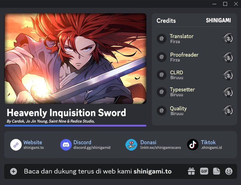 Heavenly Inquisition Sword chapter 133