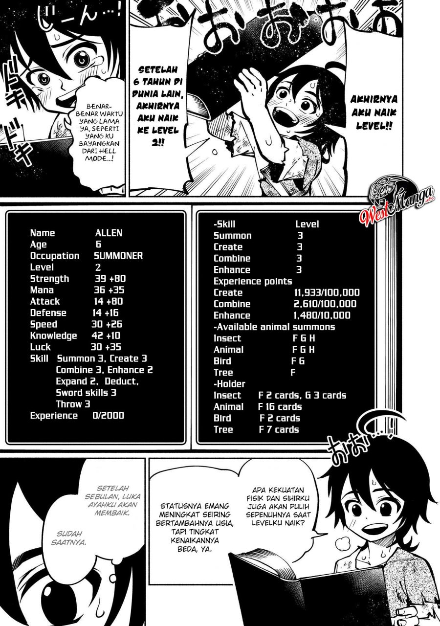 Hell Mode: Yarikomi Suki no Gamer wa Hai Settei no Isekai de Musou Suru Chapter 02 Bahasa Indonesia
