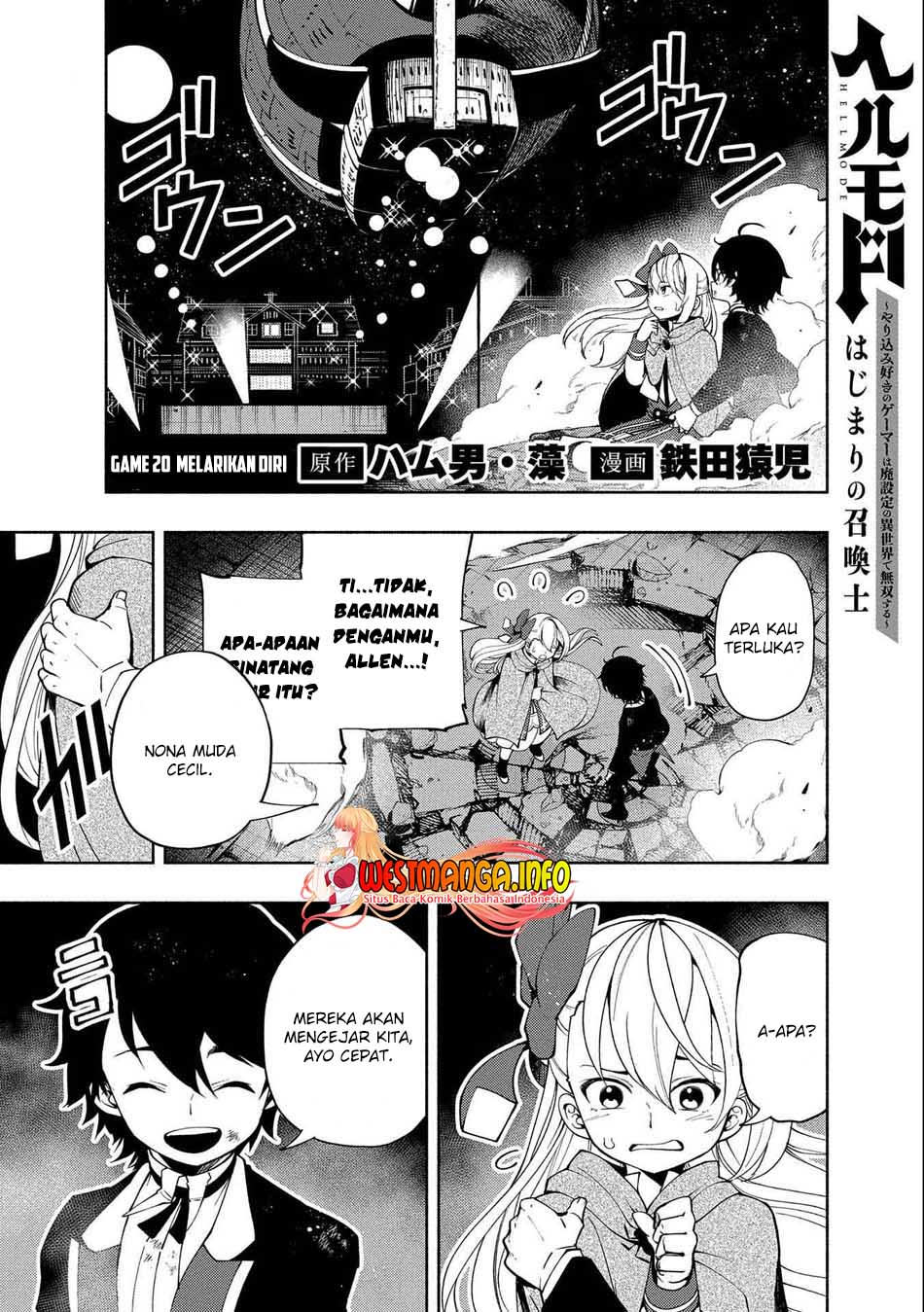 Hell Mode: Yarikomi Suki no Gamer wa Hai Settei no Isekai de Musou Suru Chapter 20 Bahasa Indonesia