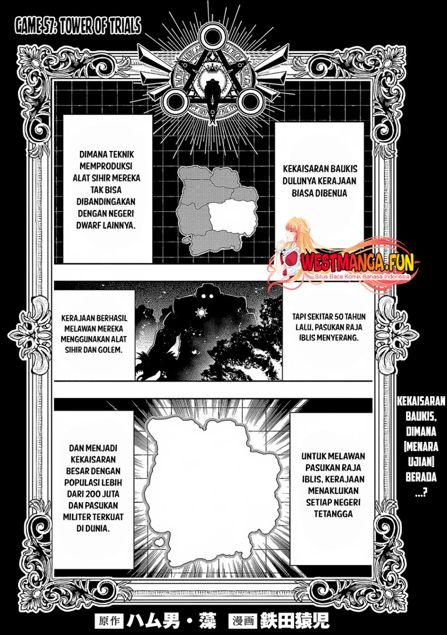 Hell Mode: Yarikomi Suki no Gamer wa Hai Settei no Isekai de Musou Suruw chapter 57