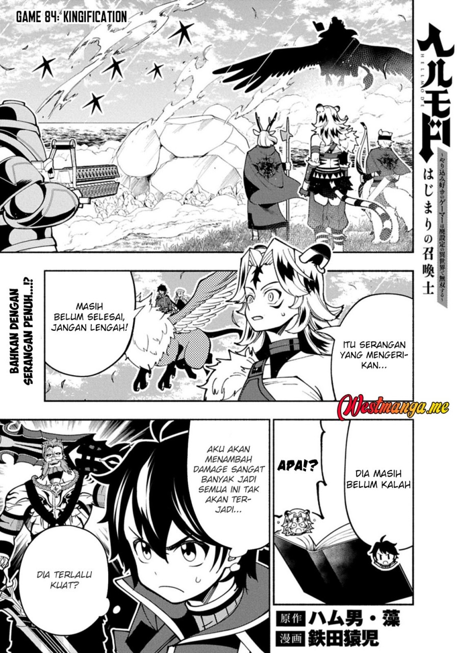Hell Mode: Yarikomi Suki no Gamer wa Hai Settei no Isekai de Musou Suruw chapter 84