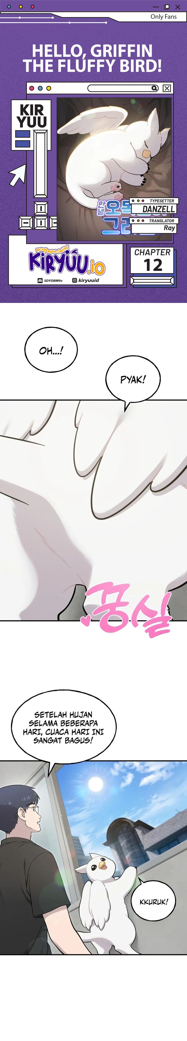 Hello, Fluffy Griffin! Chapter 12 Bahasa Indonesia