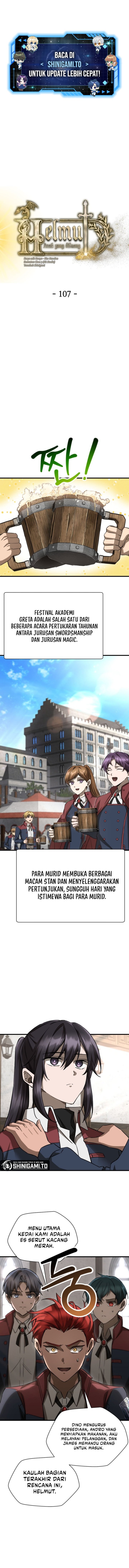 Helmut: The Forsaken Child Chapter 107 Bahasa Indonesia