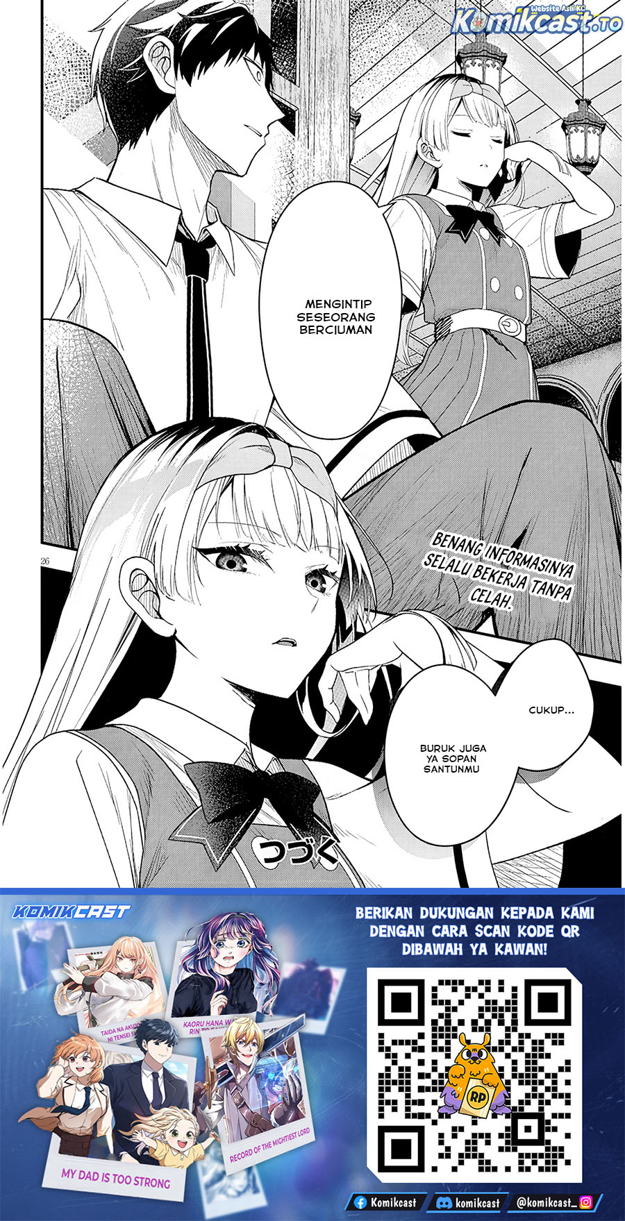 Henkyou Mob Kizoku no Uchi ni Totsui de Kita Akuyaku Reijou ga Chapter 12 Bahasa Indonesia