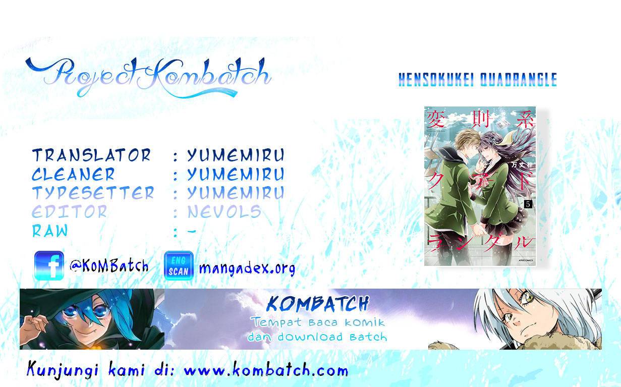 Hensoku-kei Quadrangle Chapter 08 Bahasa Indonesia