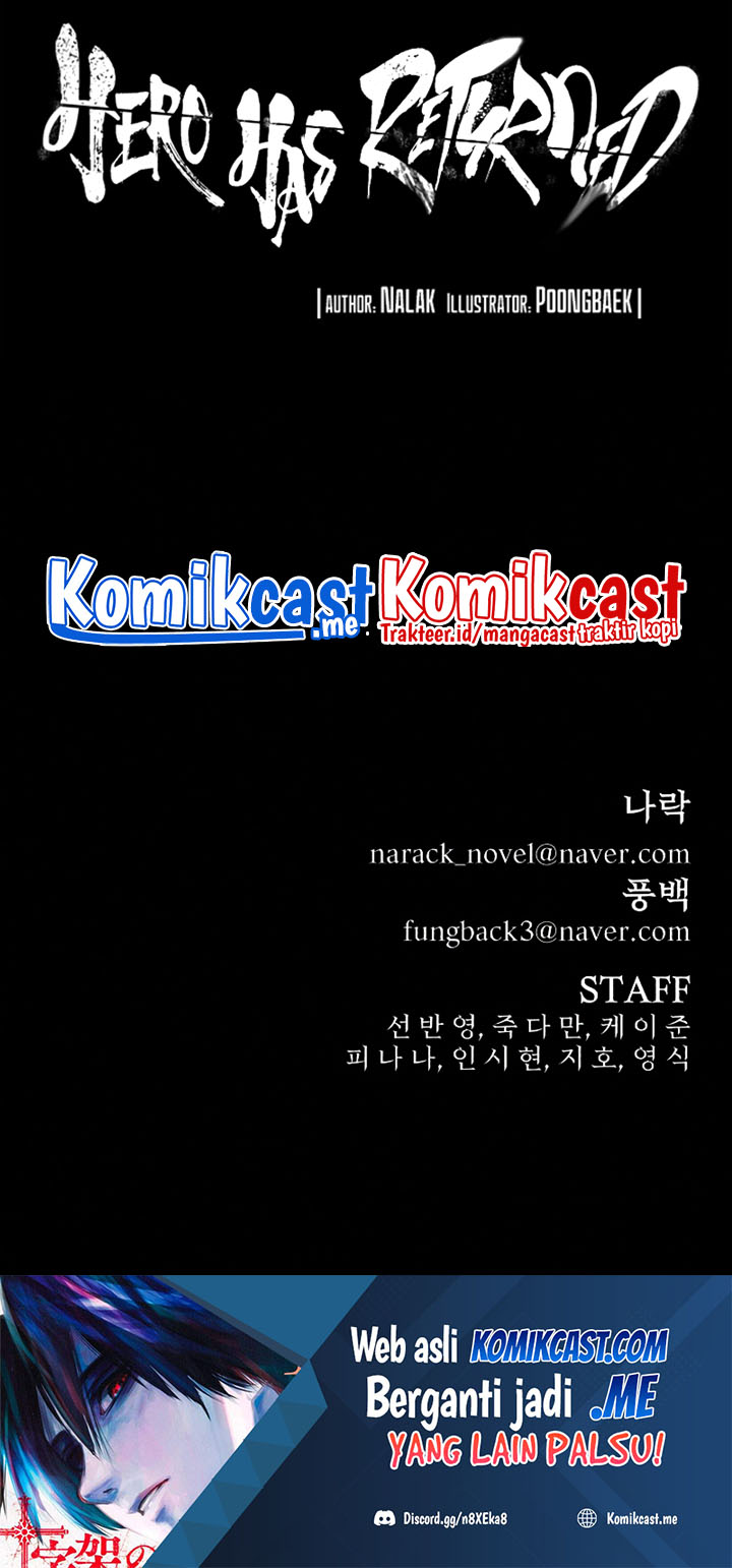 Hero Has Returned Chapter 62 Bahasa Indonesia