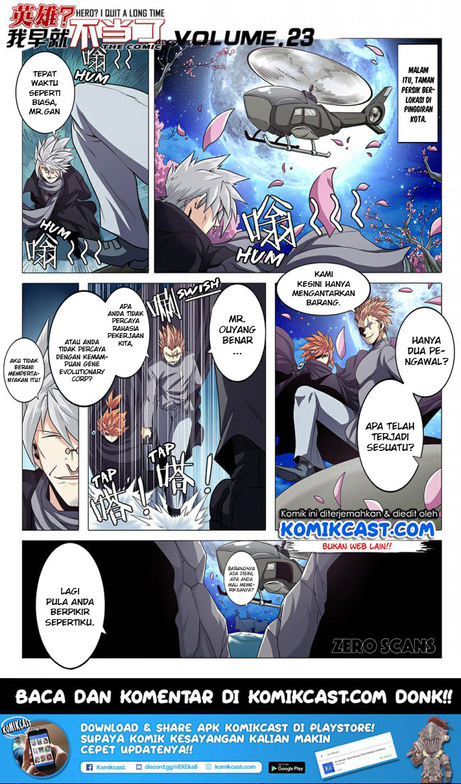 Hero? I Quit A Long Time Ago Chapter 23 Bahasa Indonesia