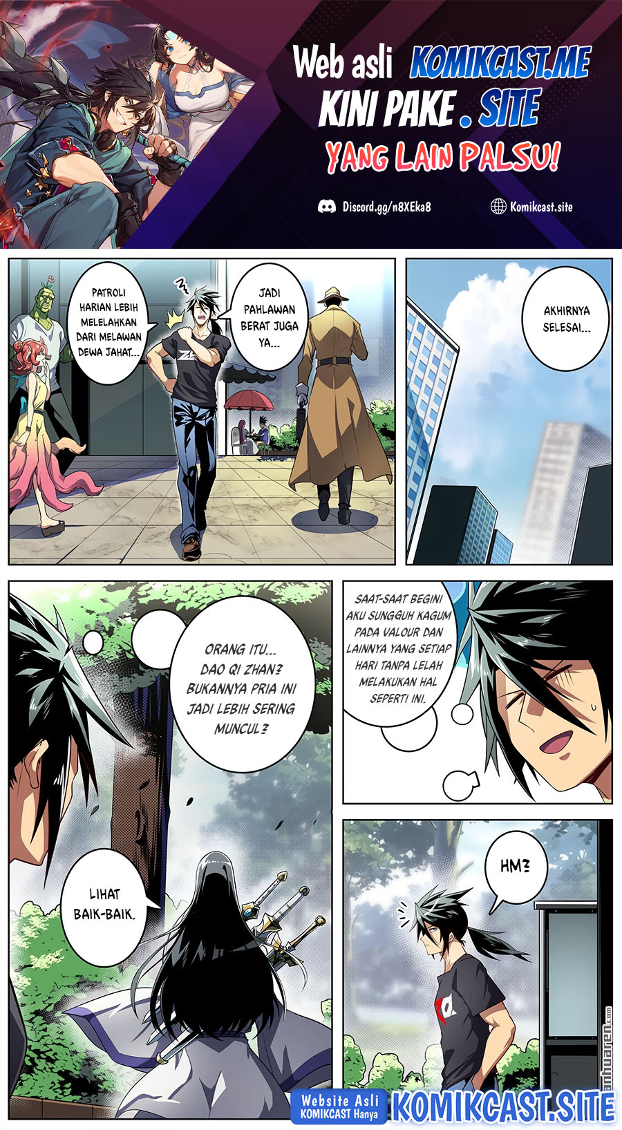 Hero? I Quit A Long Time Ago Chapter 372 Bahasa Indonesia