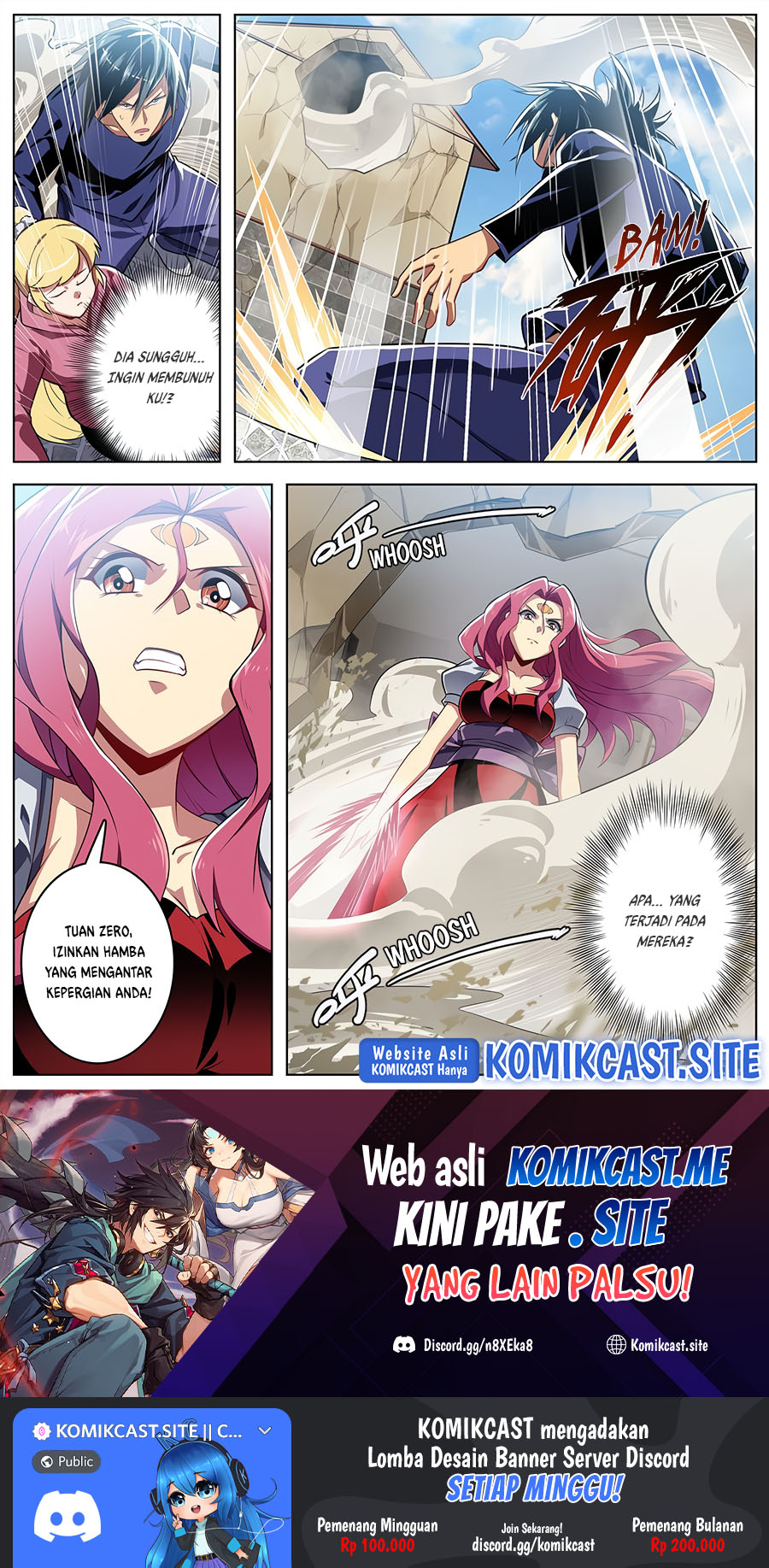 Hero? I Quit A Long Time Ago Chapter 372 Bahasa Indonesia