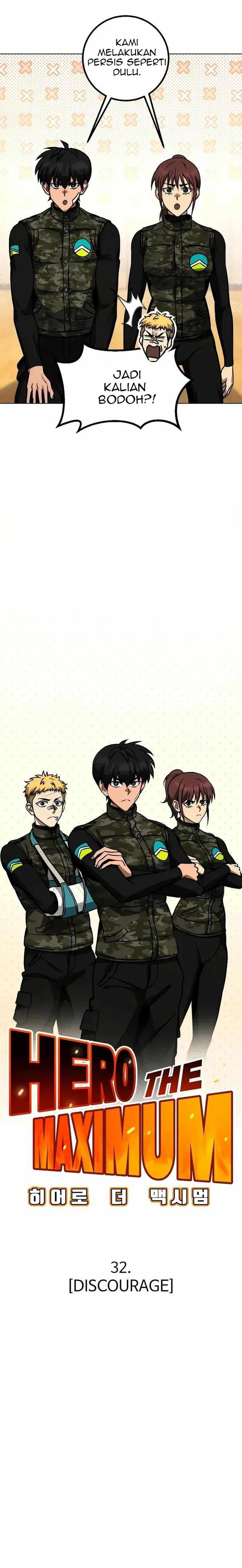 Hero the Maximum Chapter 32 Bahasa Indonesia