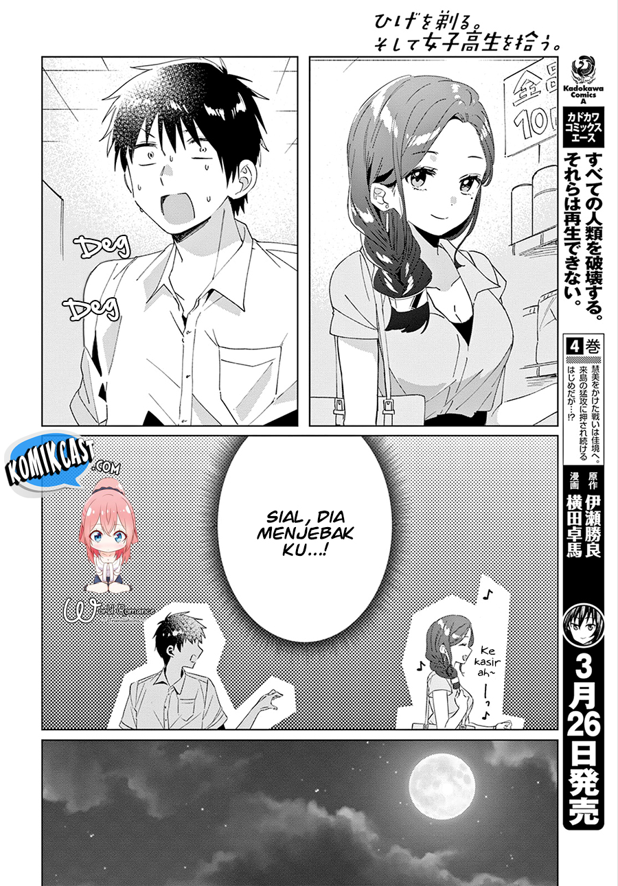 Hige Wo Soru. Soshite Joshikosei Wo Hirou. Chapter 15 Bahasa Indonesia