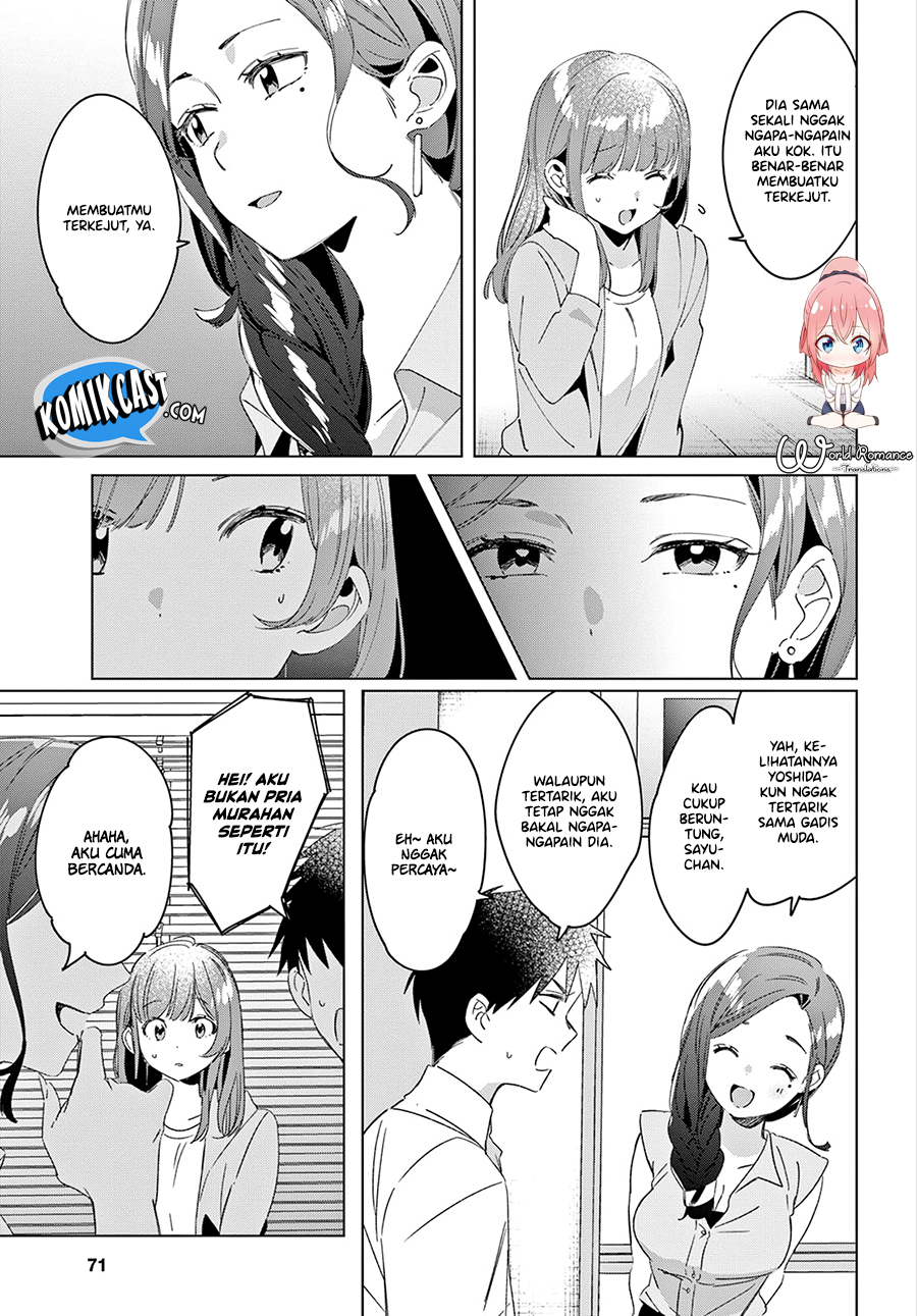 Hige Wo Soru. Soshite Joshikosei Wo Hirou. Chapter 15 Bahasa Indonesia