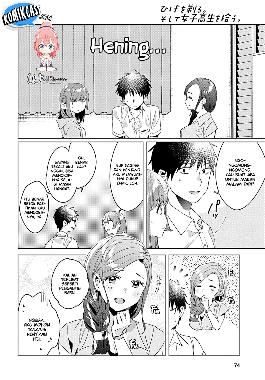 Hige Wo Soru. Soshite Joshikosei Wo Hirou. Chapter 15 Bahasa Indonesia