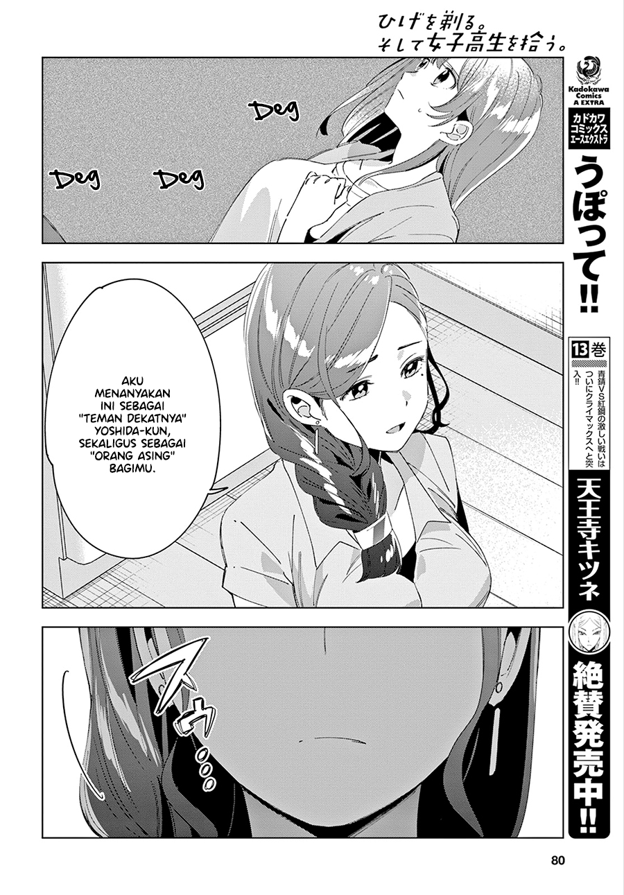 Hige Wo Soru. Soshite Joshikosei Wo Hirou. Chapter 15 Bahasa Indonesia