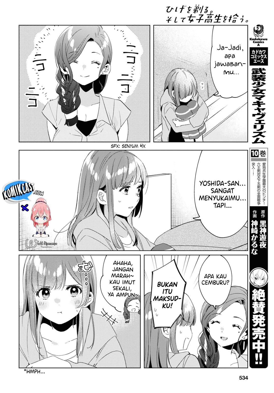 Hige Wo Soru. Soshite Joshikosei Wo Hirou. chapter 16