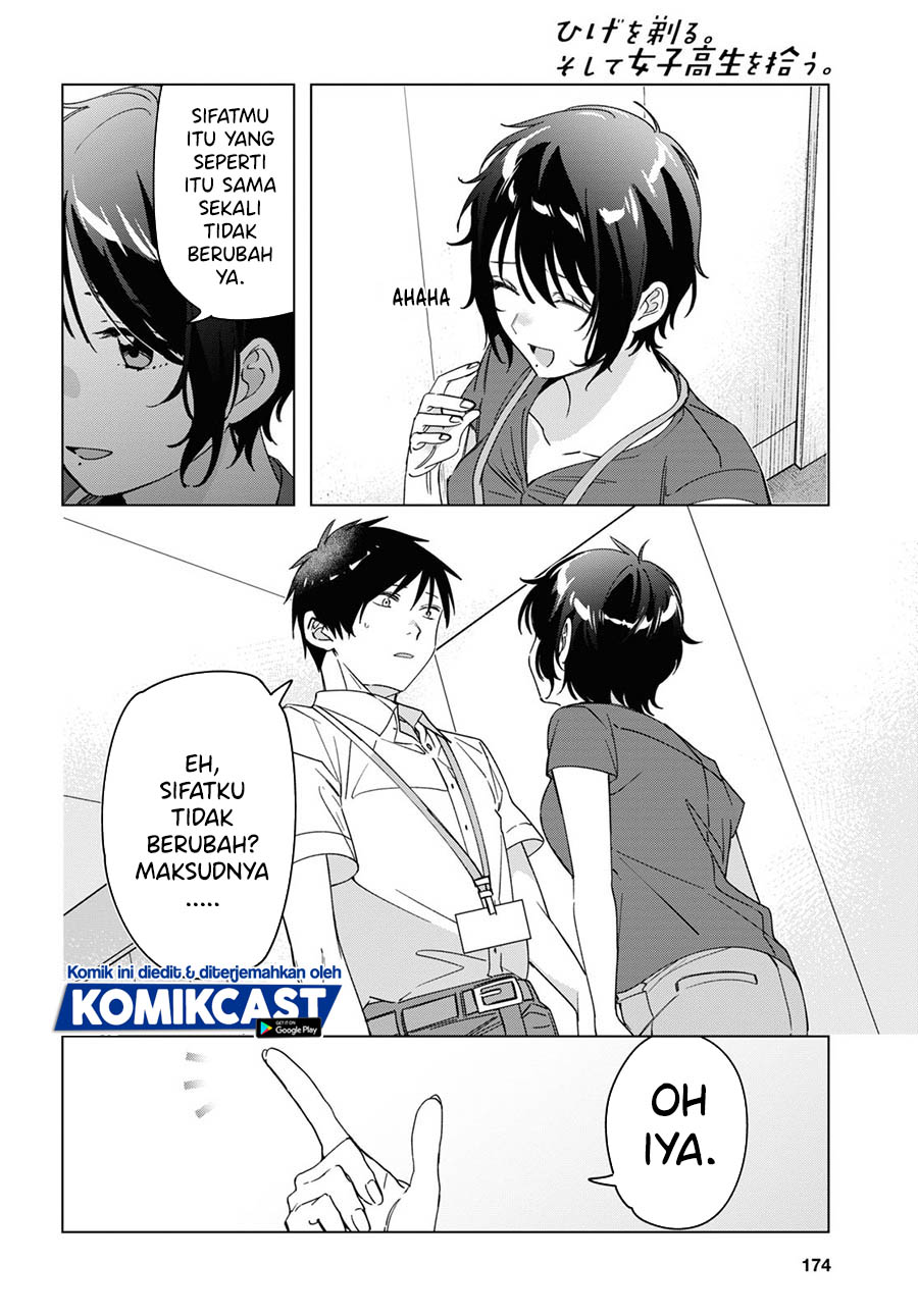 Hige Wo Soru. Soshite Joshikosei Wo Hirou. chapter 28