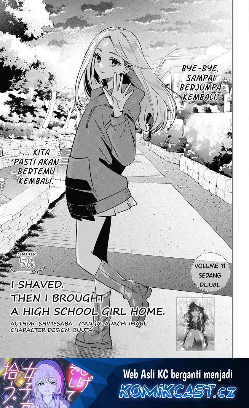 Hige Wo Soru. Soshite Joshikosei Wo Hirou. Chapter 58 Bahasa Indonesia