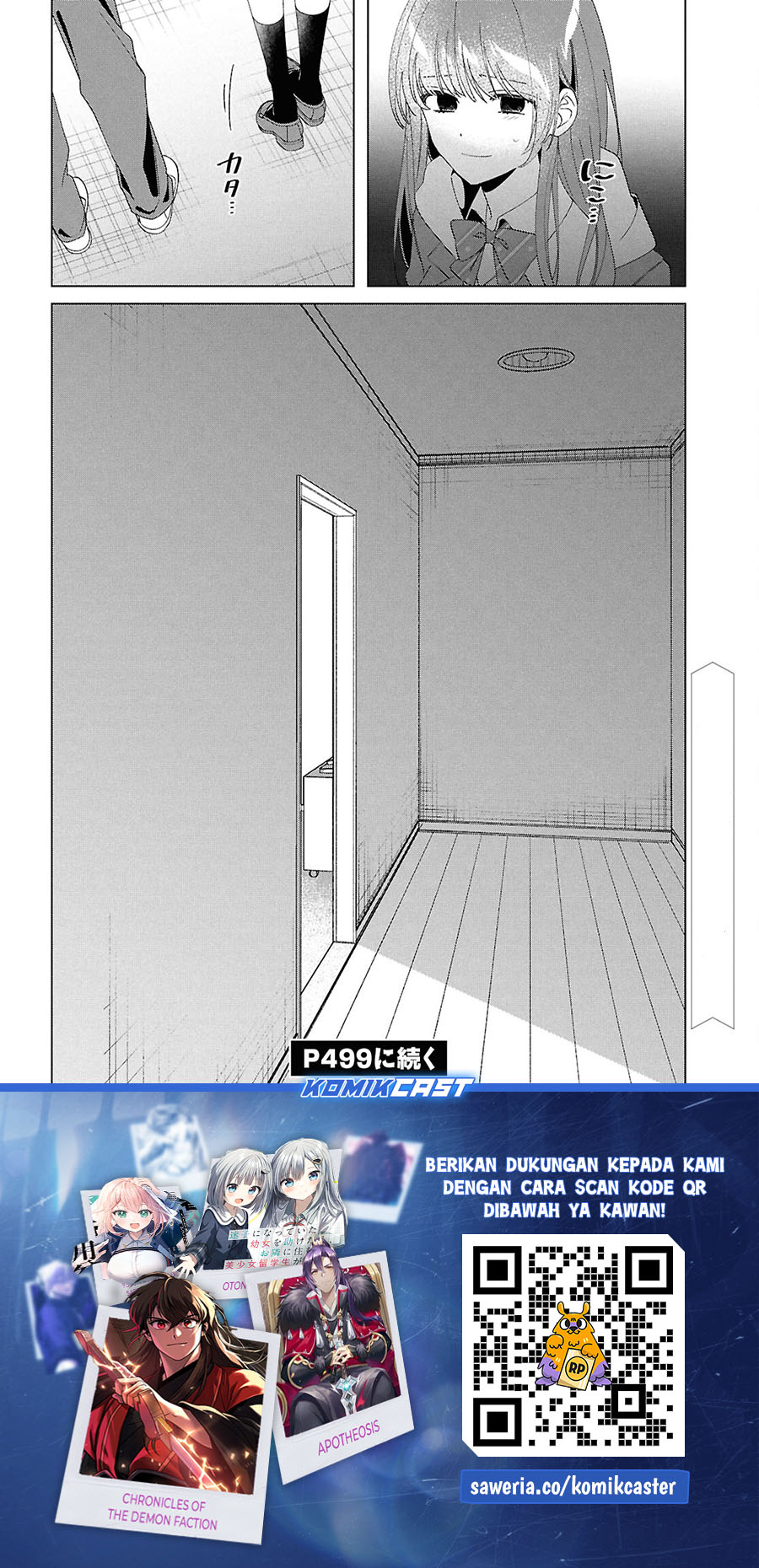 Hige Wo Soru. Soshite Joshikosei Wo Hirou. chapter 61