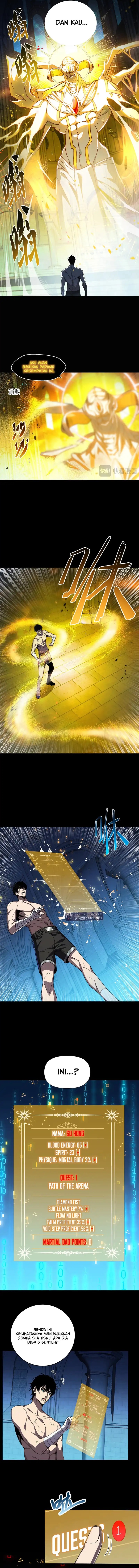 High-Martial World: One Hand to Overwhelm Three Thousand Emperors! Chapter 02 Bahasa Indonesia