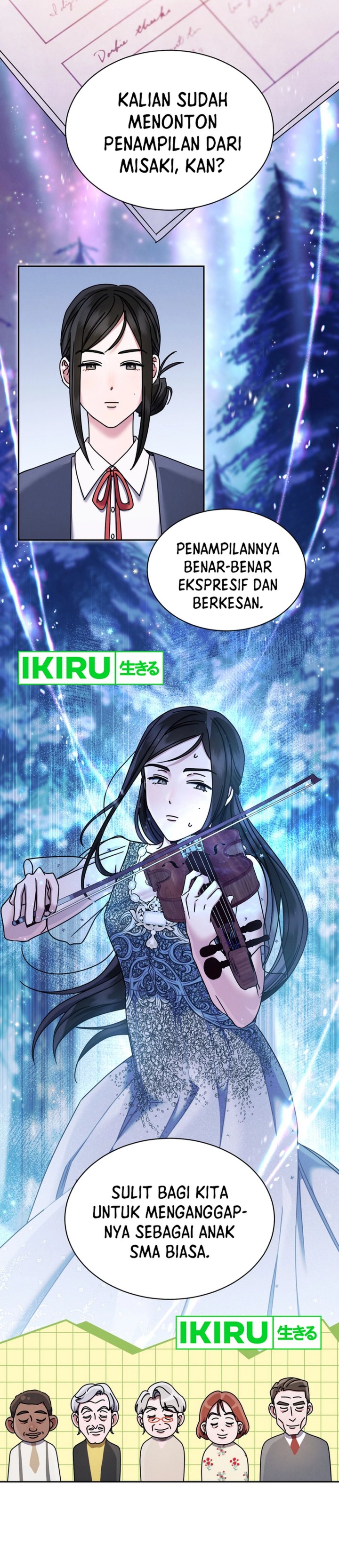 High School Musical Genius Is Paganini Reincarnated Chapter 59 Bahasa Indonesia