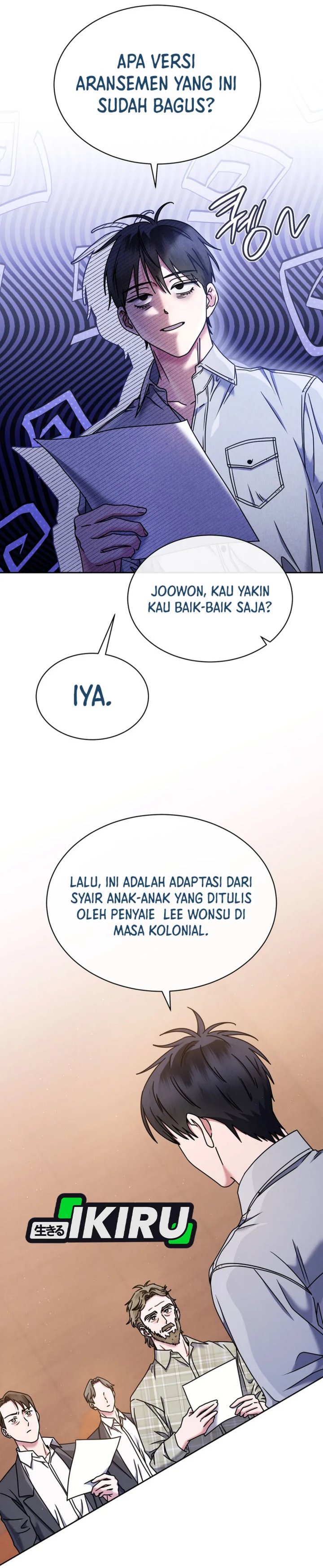 High School Musical Genius Is Paganini Reincarnated Chapter 71 Bahasa Indonesia