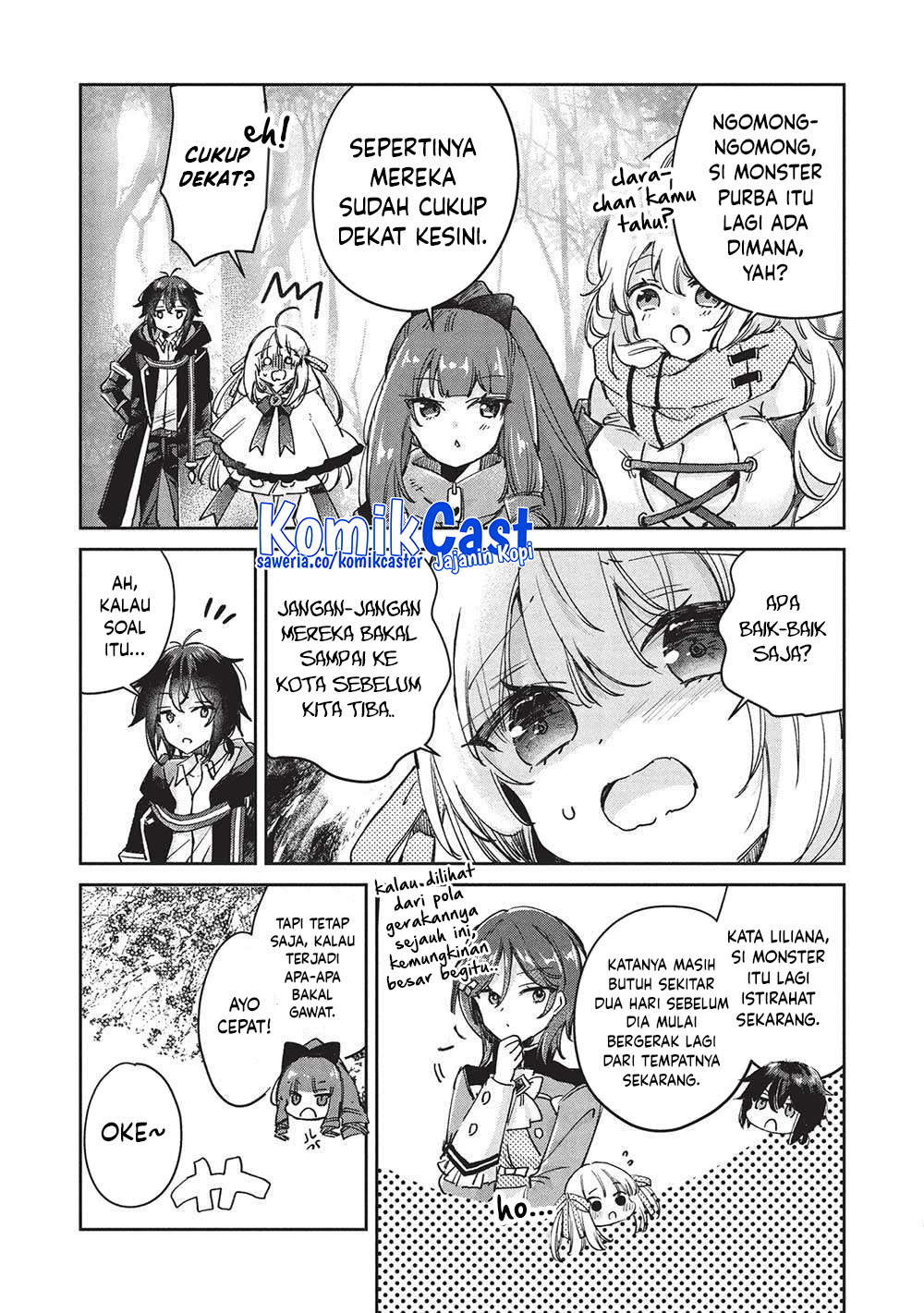 Hikikomori no Ore ga Kawaii Guild Master Chapter 12 Bahasa Indonesia