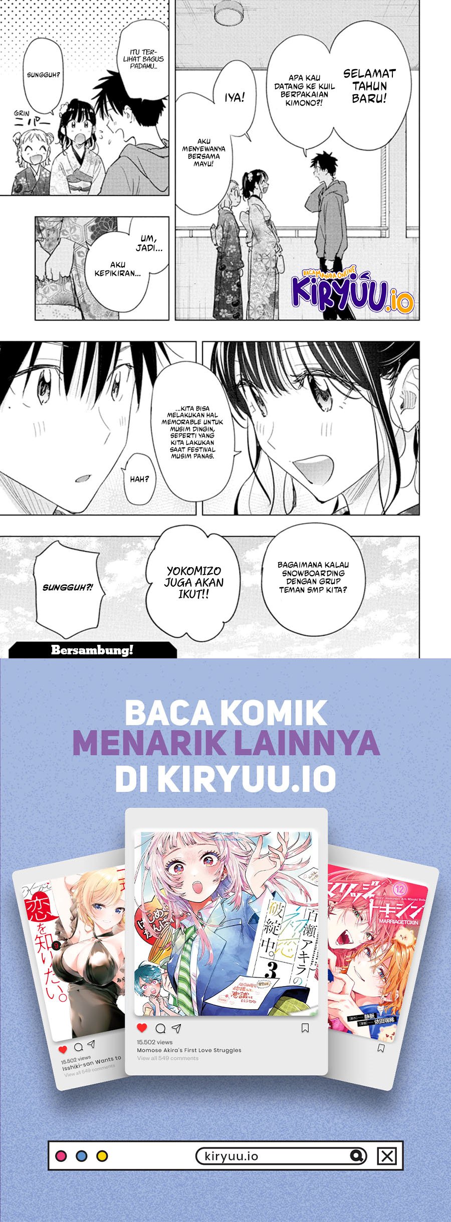 Hima-Ten! chapter 70