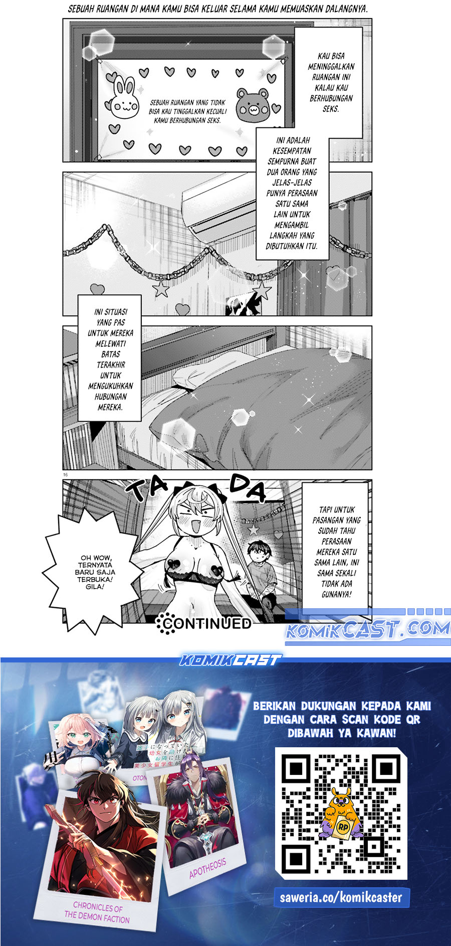 Himegasaki Sakurako wa Kyoumo Fubin Kawaii! Chapter 43 Bahasa Indonesia