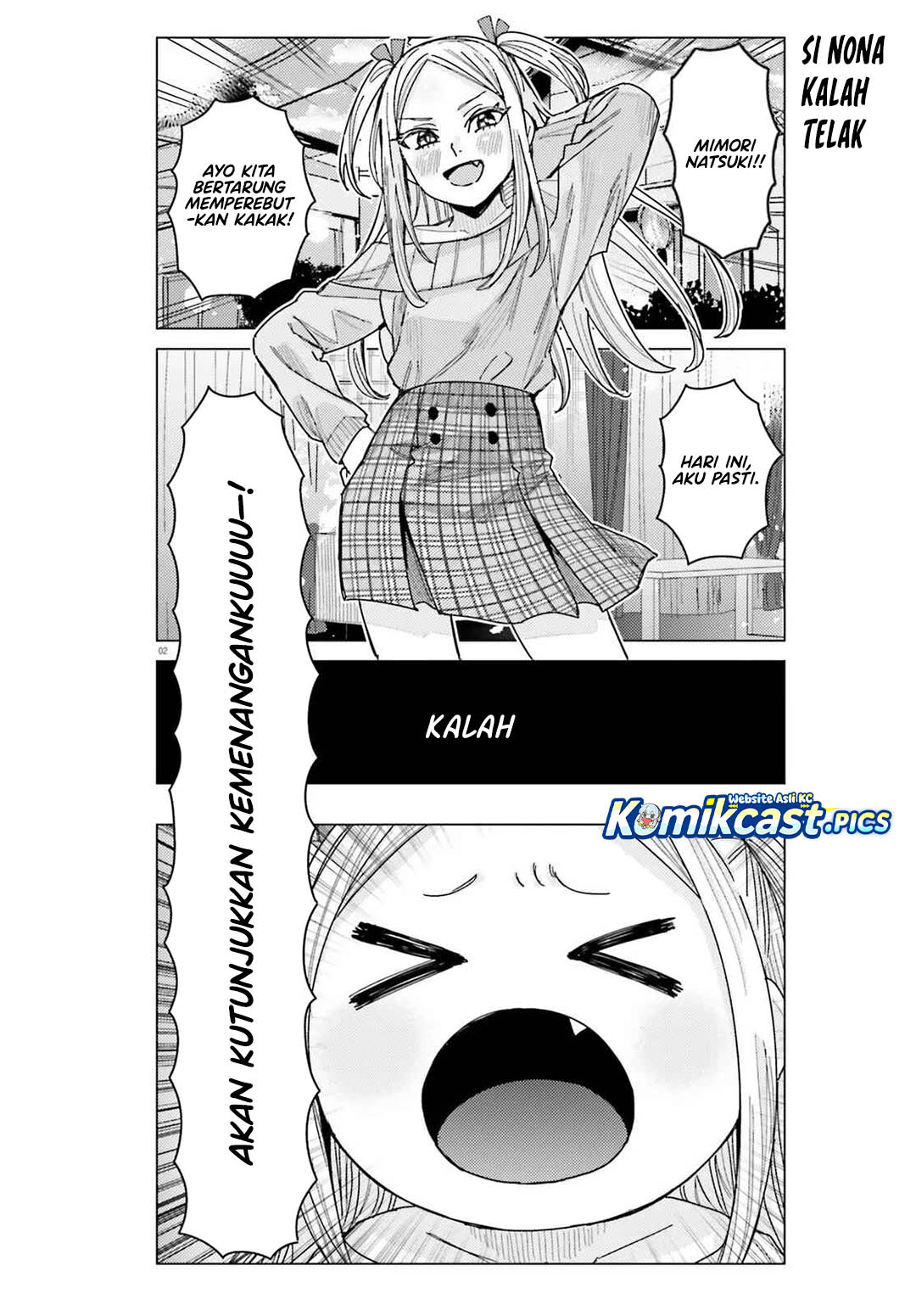 Himegasaki Sakurako wa Kyoumo Fubin Kawaii! Chapter 45 Bahasa Indonesia