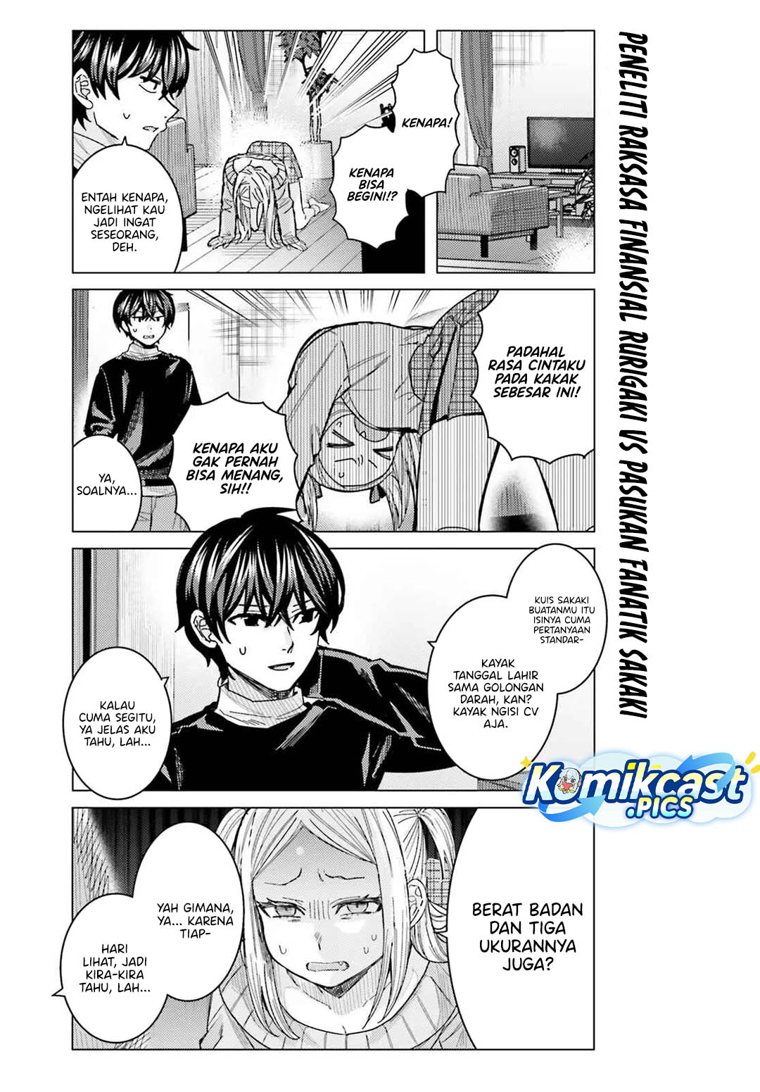 Himegasaki Sakurako wa Kyoumo Fubin Kawaii! Chapter 45 Bahasa Indonesia