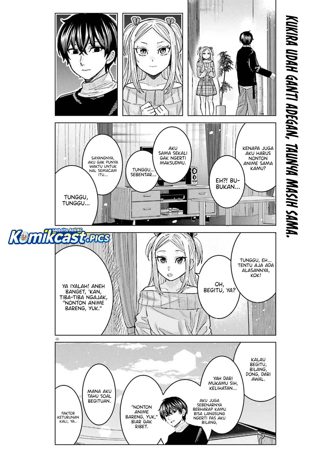 Himegasaki Sakurako wa Kyoumo Fubin Kawaii! Chapter 45 Bahasa Indonesia