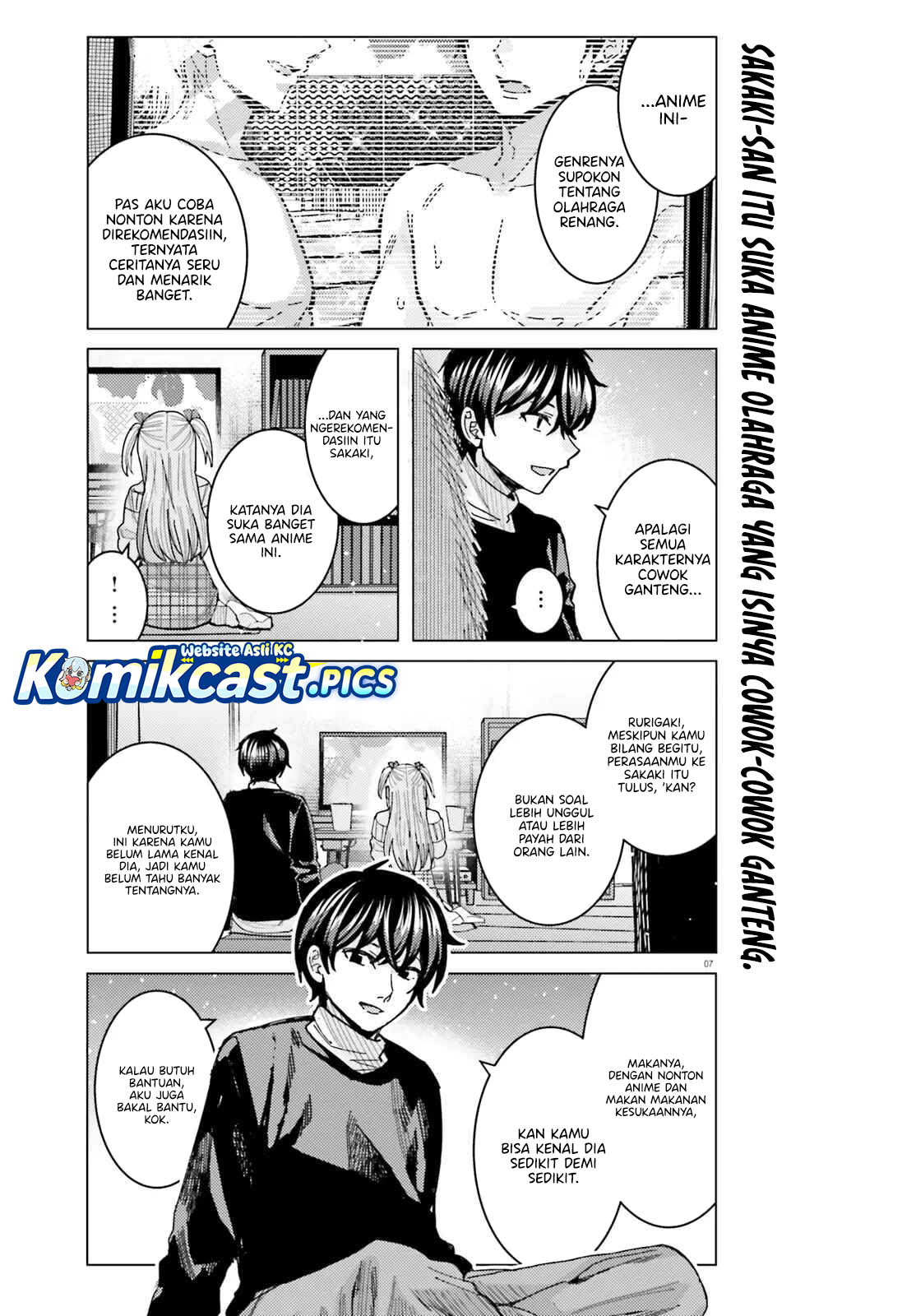 Himegasaki Sakurako wa Kyoumo Fubin Kawaii! Chapter 45 Bahasa Indonesia