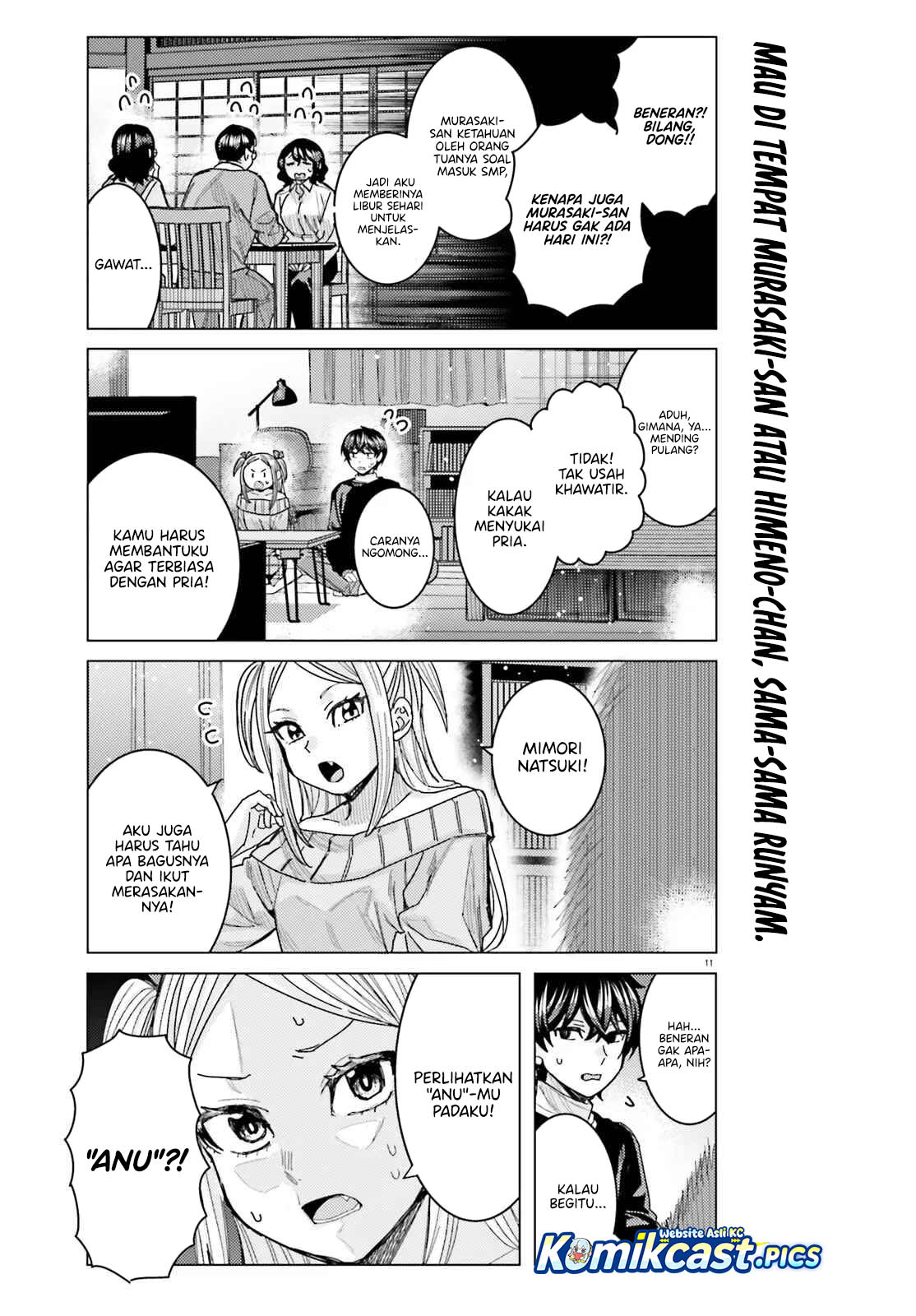 Himegasaki Sakurako wa Kyoumo Fubin Kawaii! Chapter 45 Bahasa Indonesia