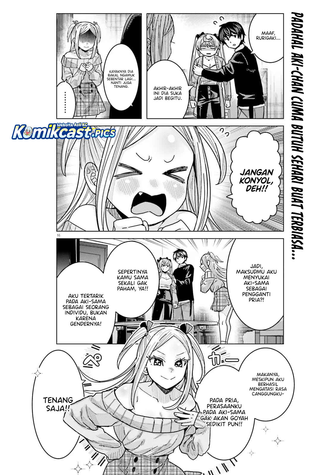 Himegasaki Sakurako wa Kyoumo Fubin Kawaii! Chapter 45 Bahasa Indonesia