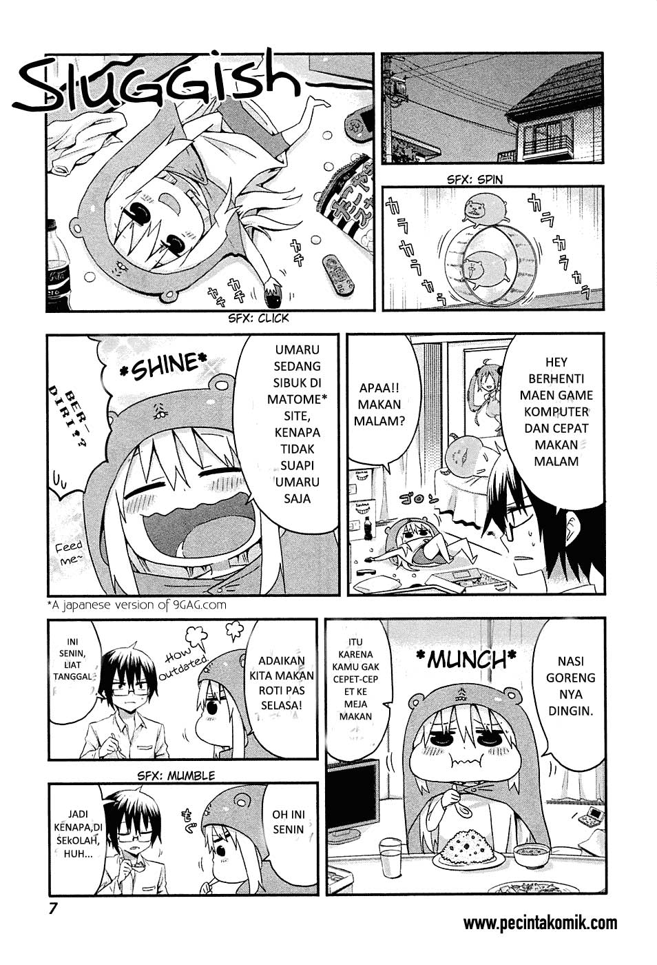 Himouto! Umaru-chan Chapter 01 Bahasa Indonesia