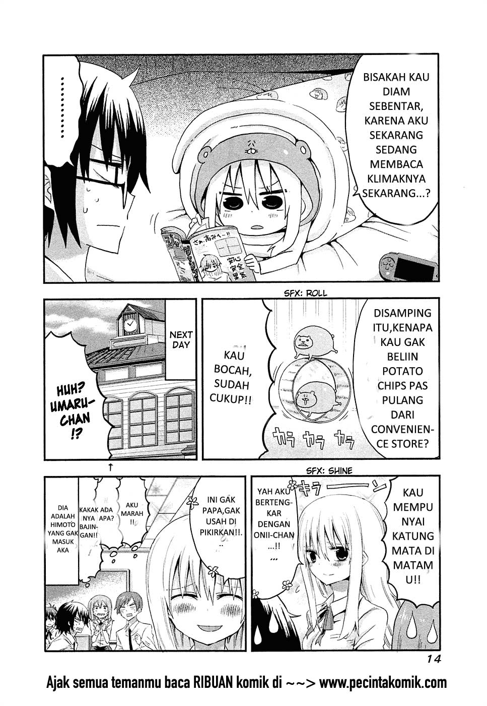 Himouto! Umaru-chan Chapter 01 Bahasa Indonesia