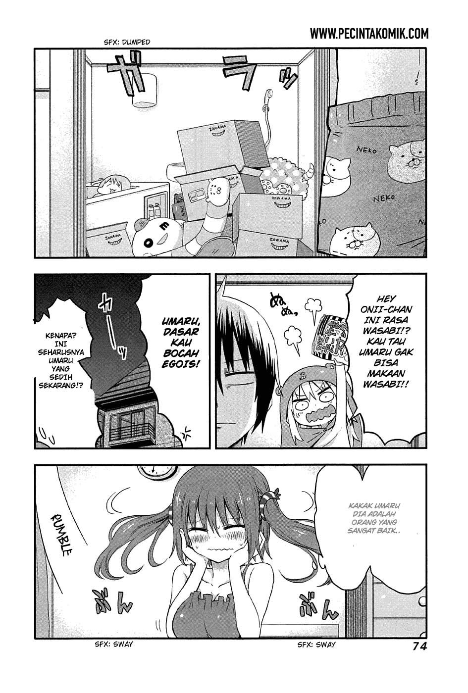 Himouto! Umaru-chan Chapter 08 Bahasa Indonesia